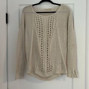RD Style cream sweater